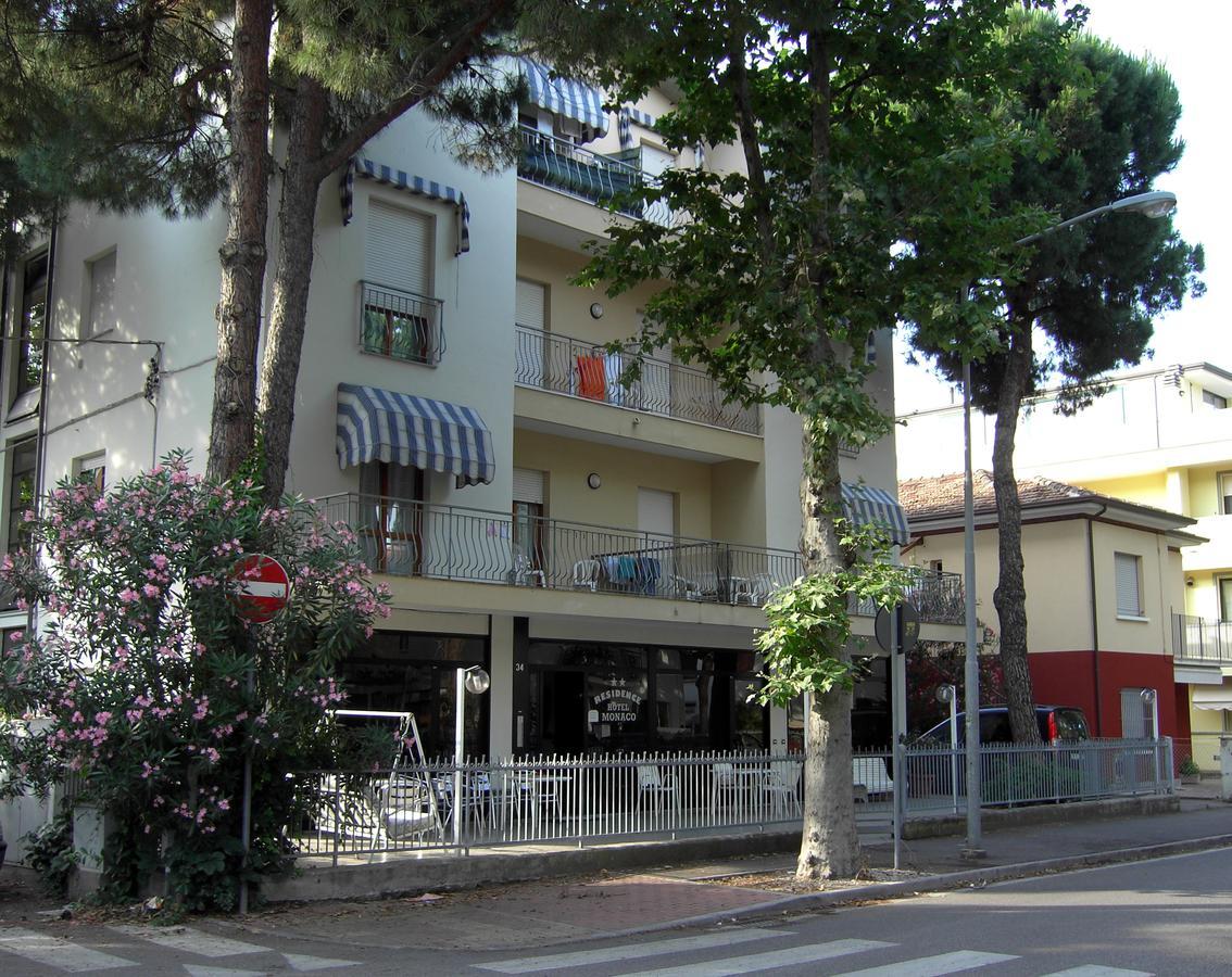 Residence Monaco Appartamenti Rimini Exterior foto